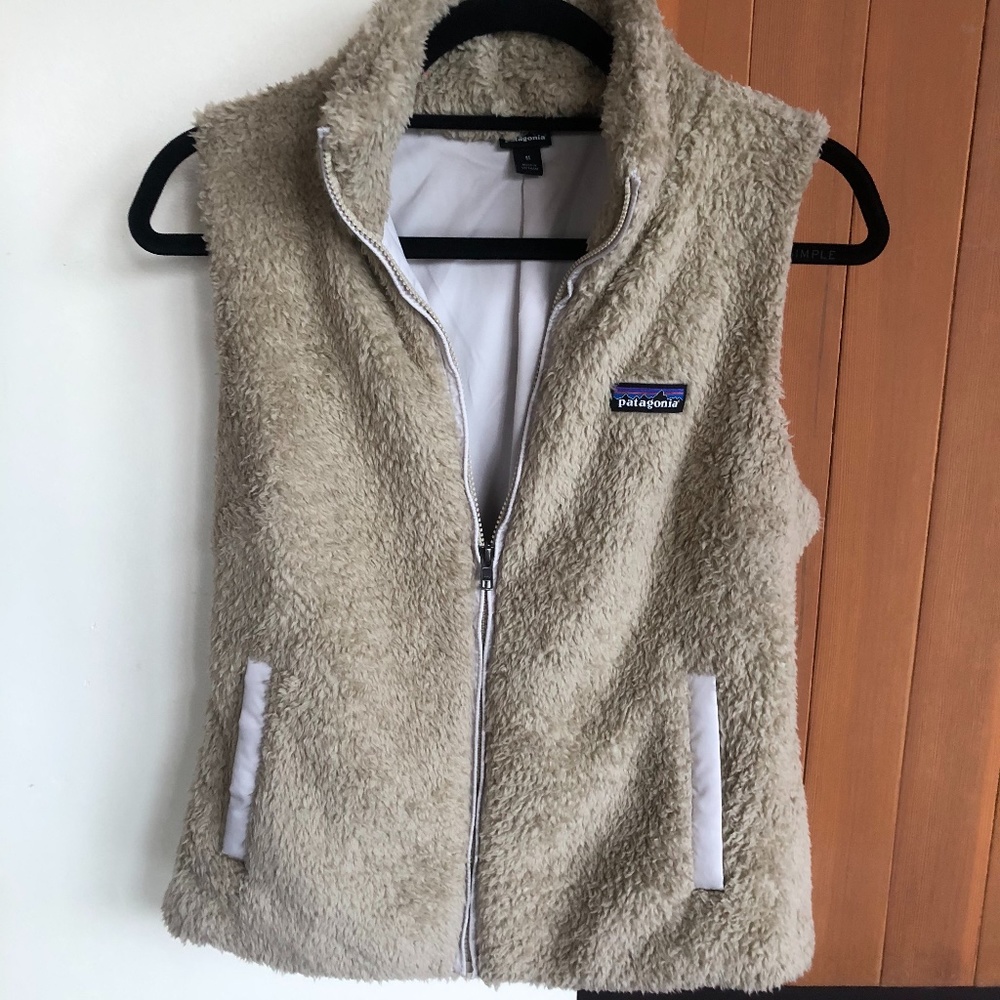 Women's Patagonia Tan Vest, Lightly Worn